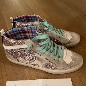 Golden Goose Glitter Midstars